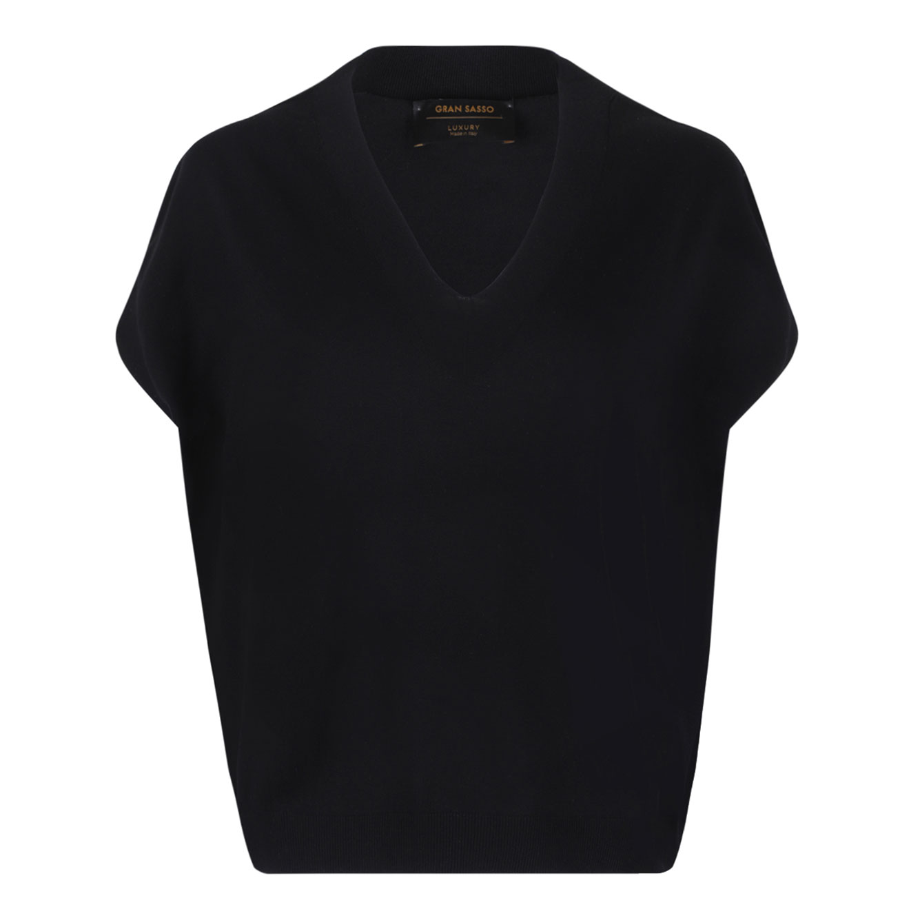 블랙 KNITWEAR 베스트
